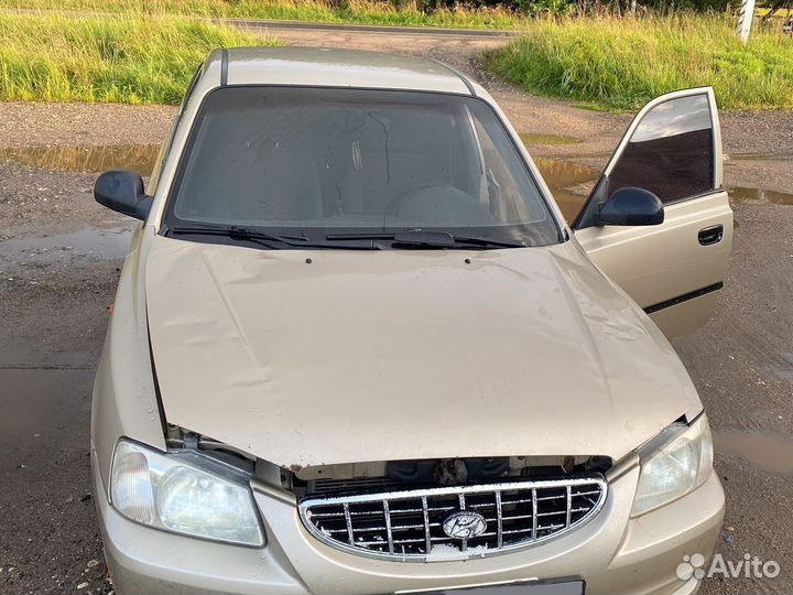 Hyundai Accent 1.5 МТ, 2006, 226 712 км