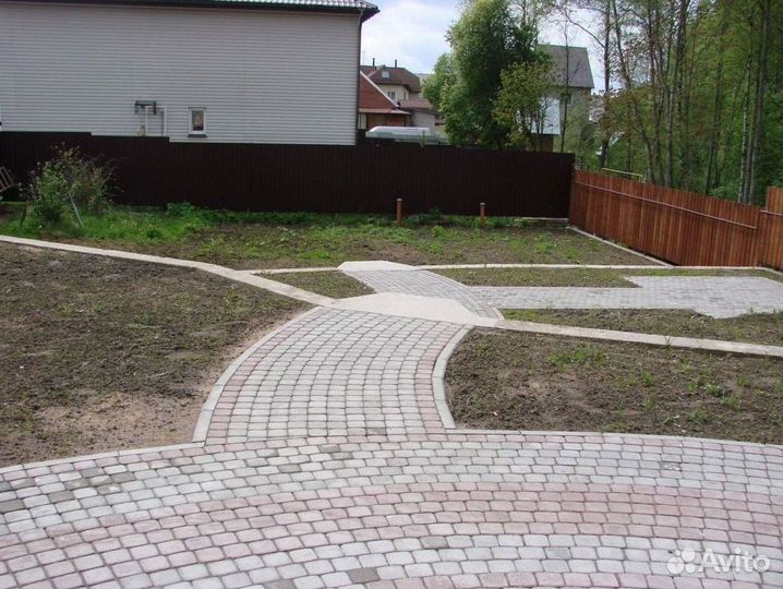 Тротуарная плитка старый город