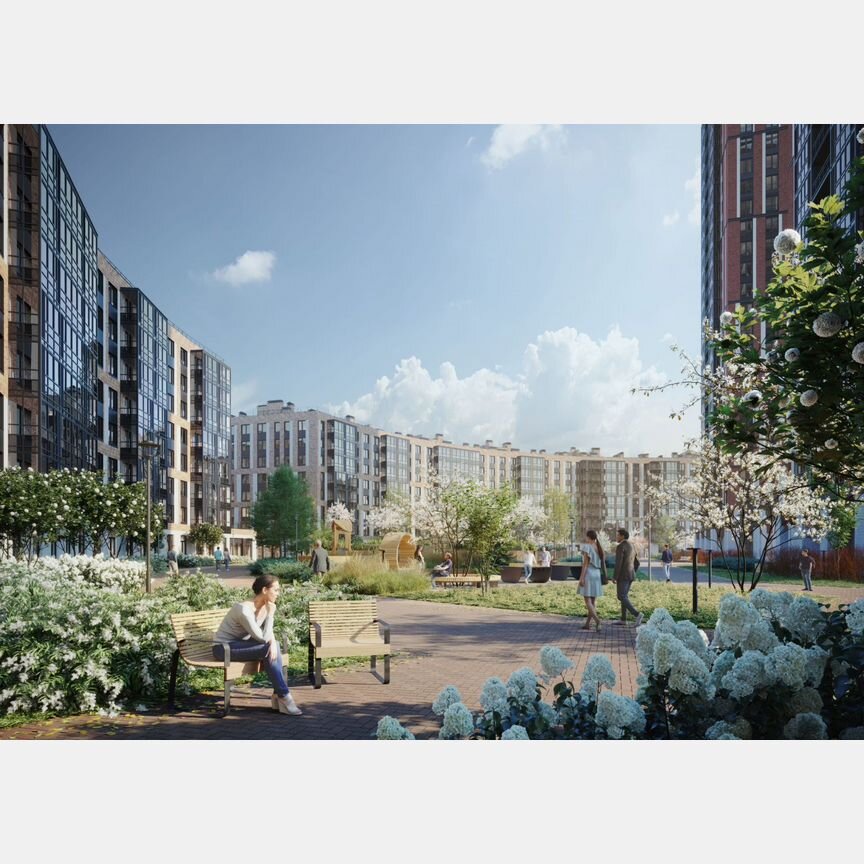 2-к. квартира, 74 м², 3/7 эт.