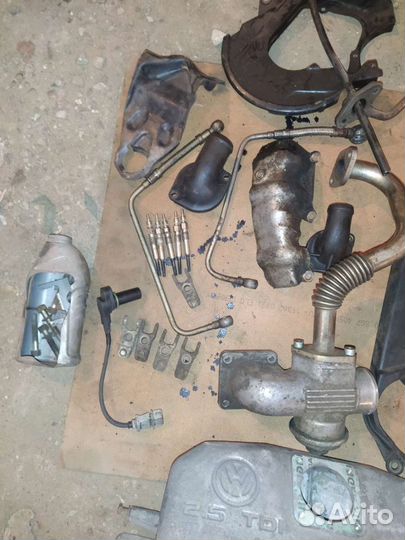 Запчасти фольтсваген т4 мотор 25 тди