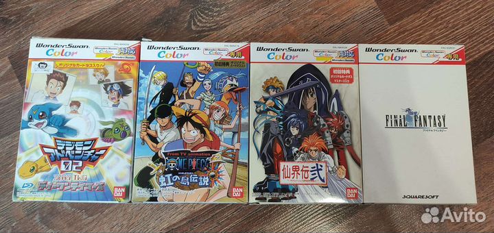 WonderSwan color игры