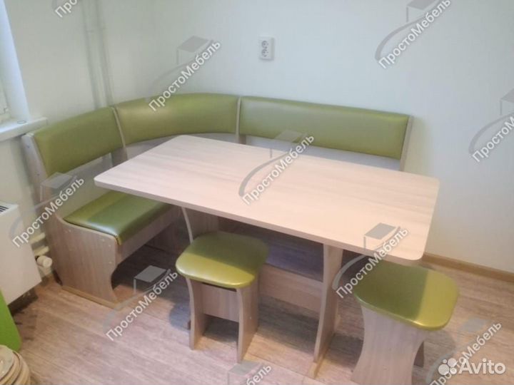 Кухонный уголок с местом для хранения Ника-1