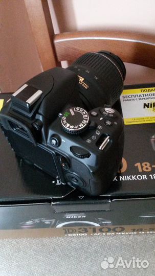 Фотоаппарат зеркальный nikon D3100 (идеал)