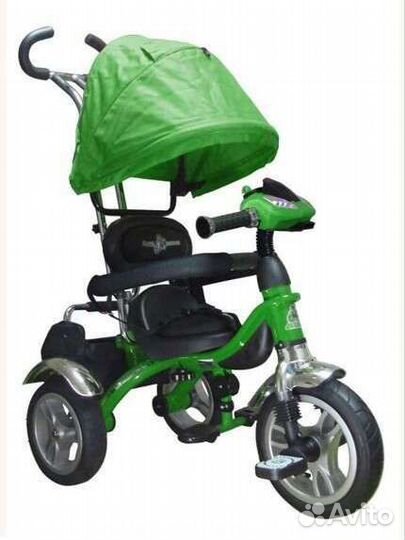 Велосипед трехколесный с ручкой