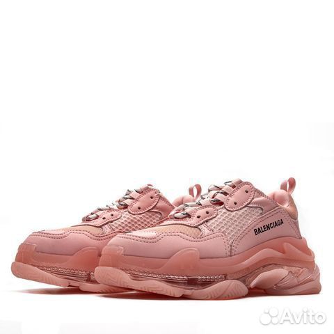 Balenciaga Triple S Clear Sole Pink