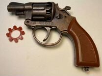 Пистолет для пистонов металлический бронзовый