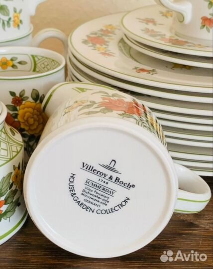 Чайный сервиз Villeroy&Boch серия Summerday