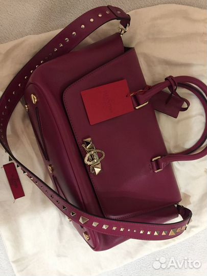 Новая сумка кожаная оригинал Valentino Garavani