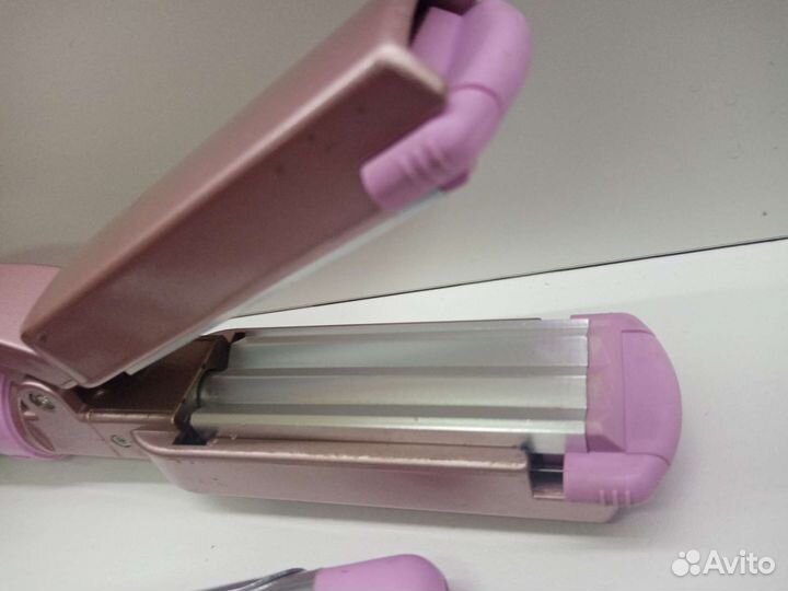 Плойка-гафрэ 2в1