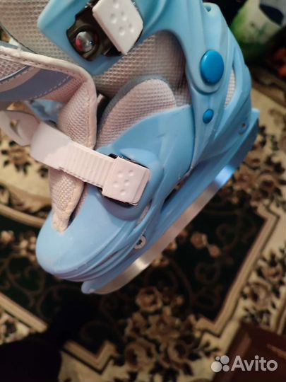 Коньки для девочки 27-30 размер