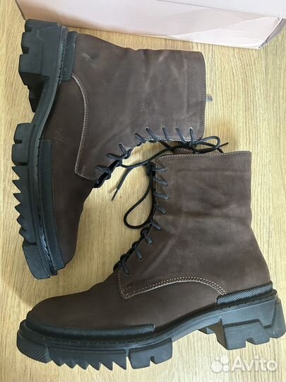 Полусапоги натуральная кожа 37