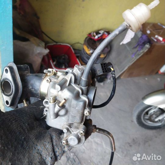 Карбюратор на скутер 4т 50сс