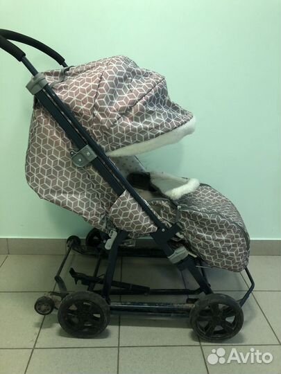 Санки коляска ника 8