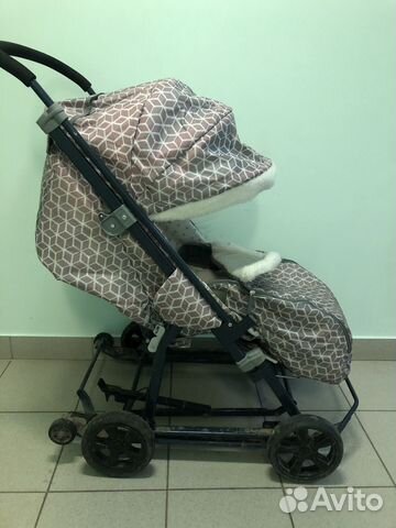 Санки коляска ника 8