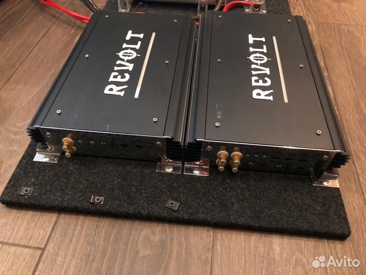 Комплект для автомузыки усилки сабвуфер