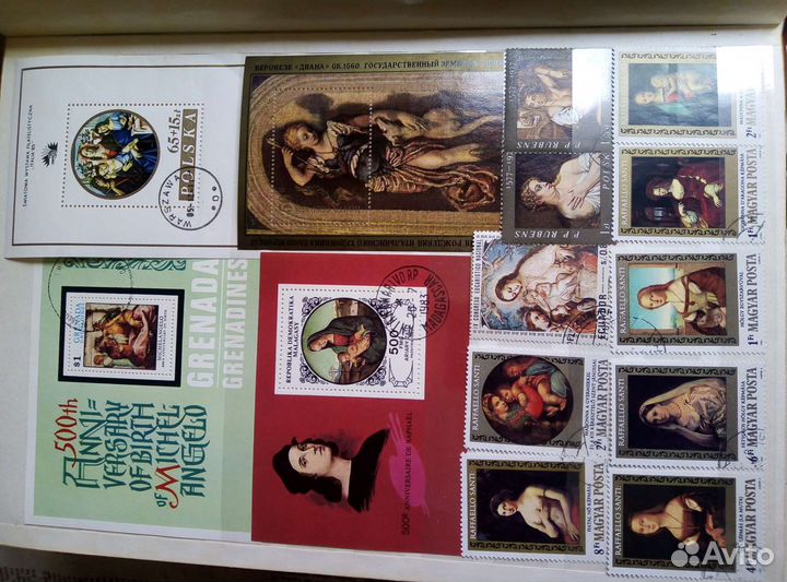 Марки живопись