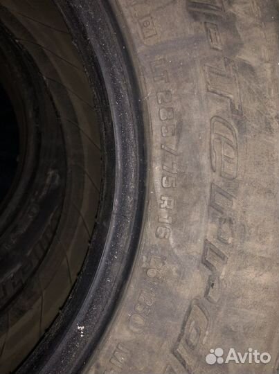 Bfgoodrich Activan 285/75 R16