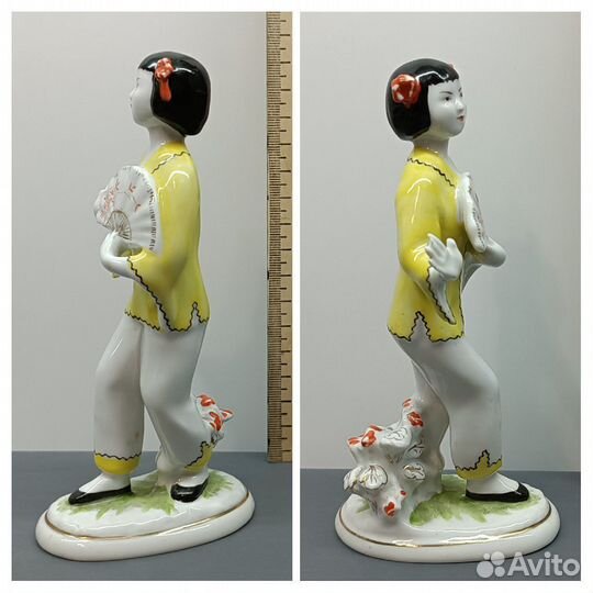 Статуэтки фарфор лфз Китаянка, китайский танец