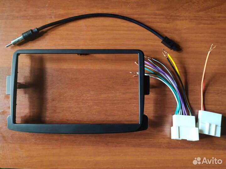 Рамка магнитолы 2din дастер, логан,сандеро