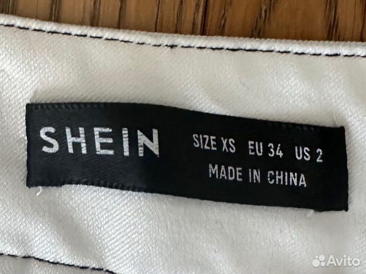 Юбка shein, топик h&m