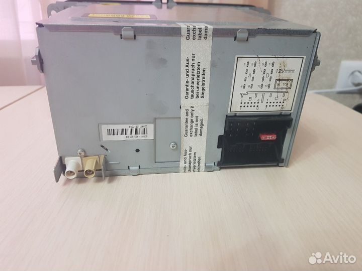 Магнитола в штатное место фольксваген пассат б6,го