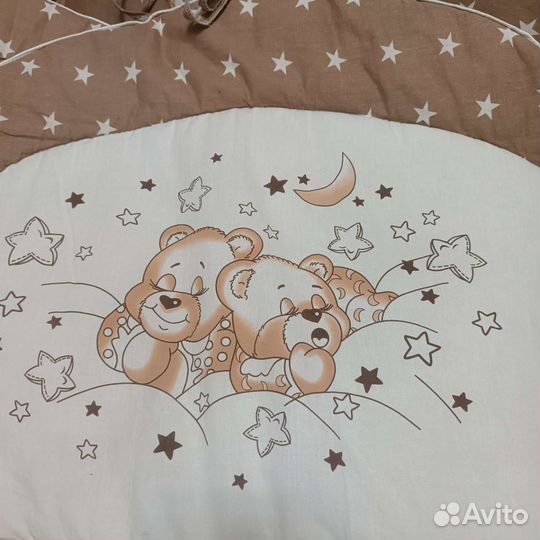 Бортики в детскую кроватку