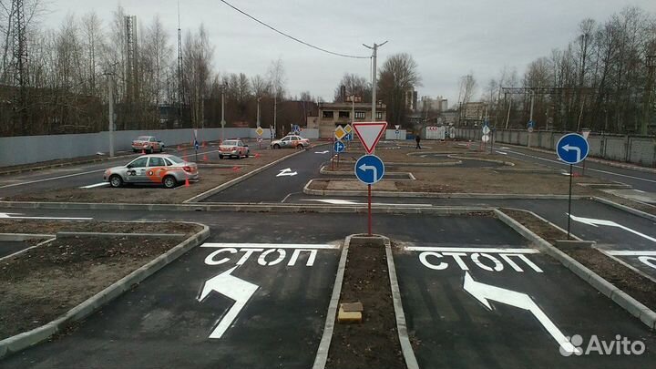 Автодром, обучение вождению