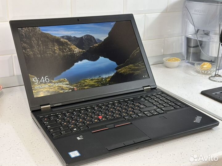 Рендер монстр Lenovo p50 i7/16/nvme/m2000 Quadro
