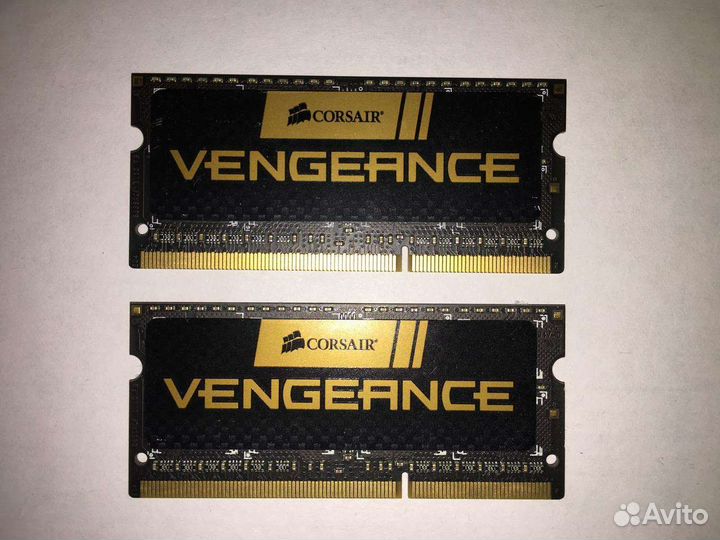 Оперативная память corsair SO-dimm ddr3 8gb