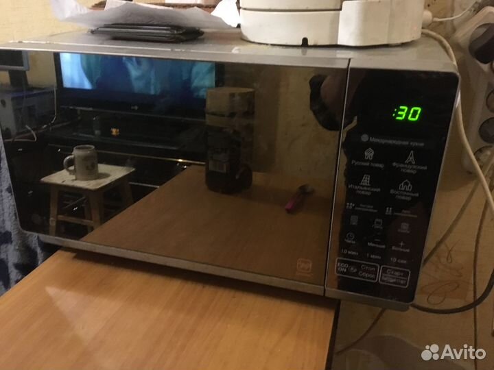 Микроволновая печь бу lg