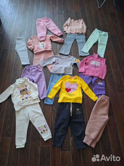 Вещи для девочки пакетом 92