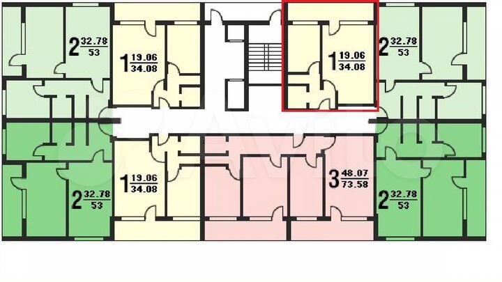 1-к. квартира, 36 м², 4/14 эт.