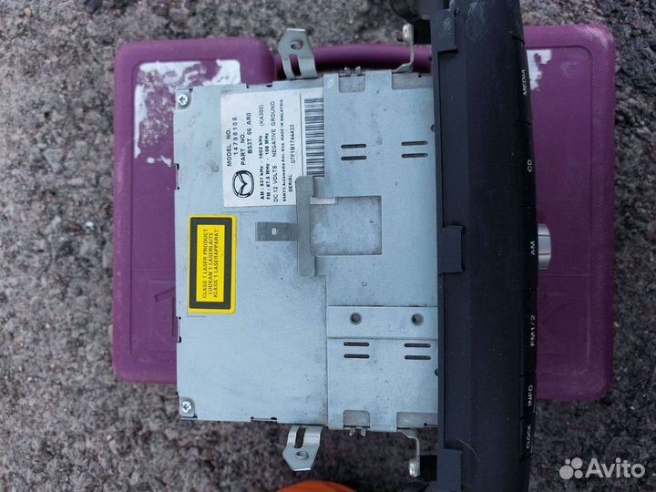 Штатная магнитола mazda 3 bk