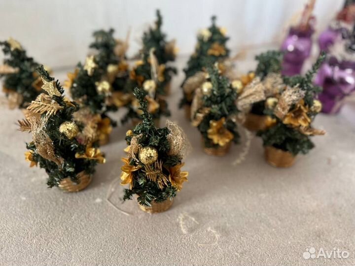 Елочка Елка на стол Декоративное украшение