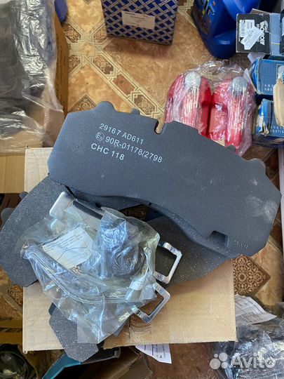 Колодки дисковые Knorr, Bpw