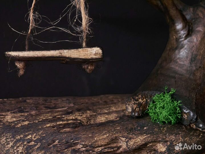Ключница дрифтвуд дерево