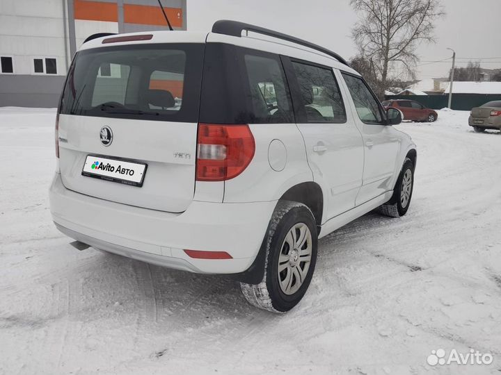Skoda Yeti 1.6 МТ, 2016, 185 000 км