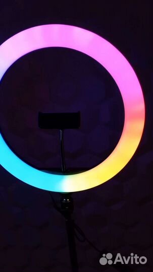 Кольцевая лампа со штативом