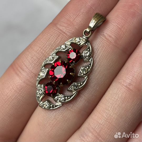 Ретро кулон СССР / бижутерия