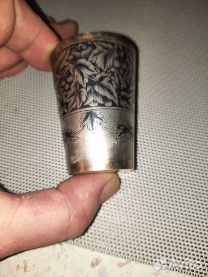 Стопка серебро СССР