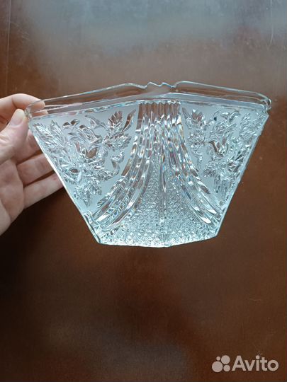 Ваза конфетница хрусталь СССР