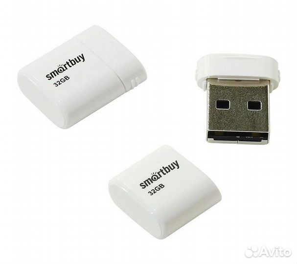 Флеш-накопитель Smartbuy Lara USB 2.0 32GB, белый