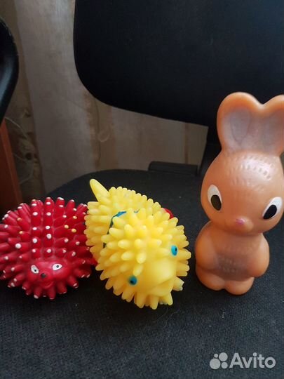 Резиновые игрушки СССР