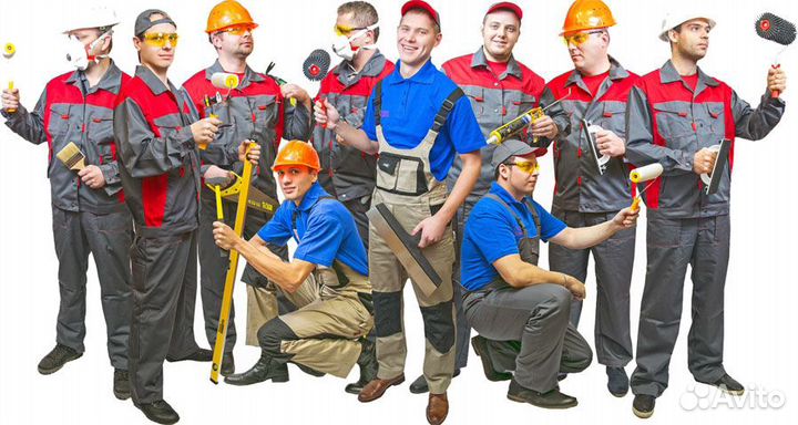 Отделочники, Бригады