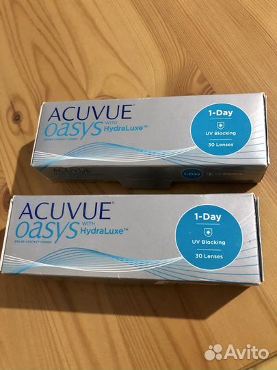 Контактные линзы Acuvue oasys 1-Day +6,5