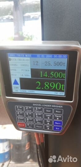 Весы для фронтального погрузчика