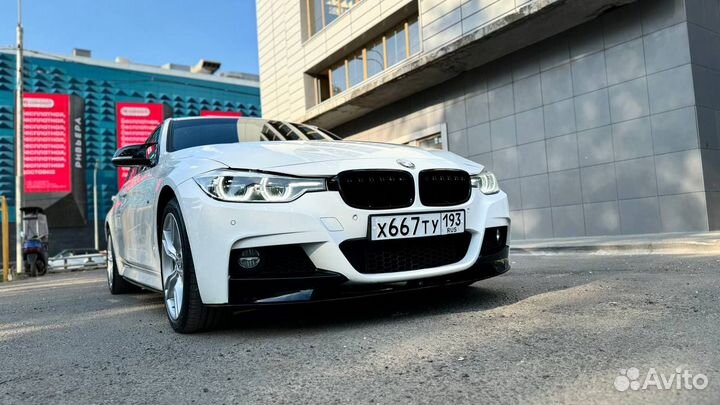 Перфоманс губа BMW F30 М пакет