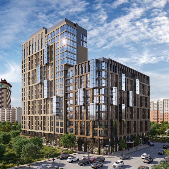 3-к. квартира, 94,7 м², 2/19 эт.