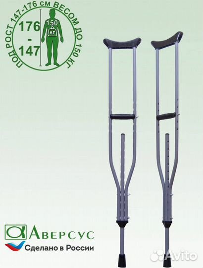 Костыли подмышечные Напрокат Продажа Аренда