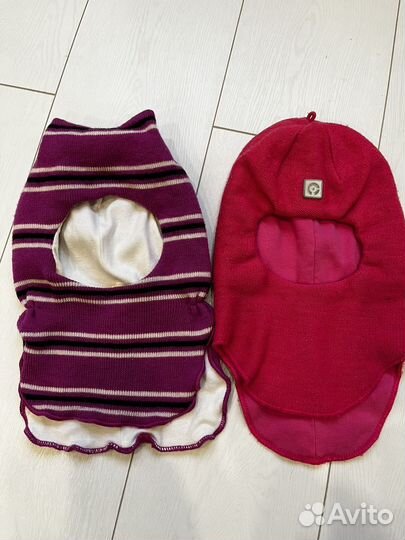 Шапка шлем для девочки шапка демисезонная
